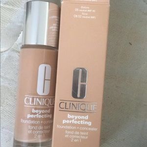 Clinique foundation/concealer